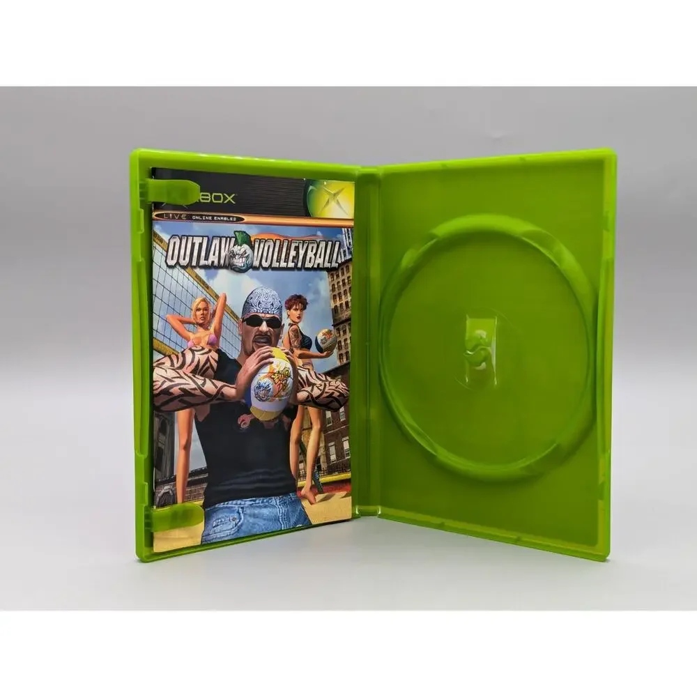 Outlaw Volleyball Original Xbox Replacement Case & Manual Only No game
